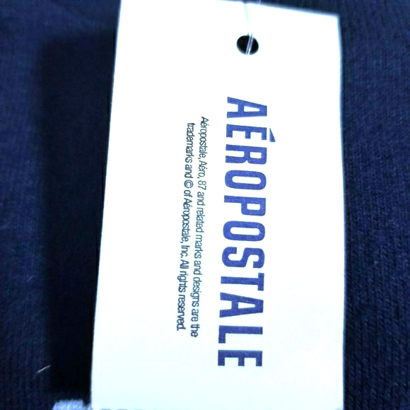 AEROPOSTALE MENS/WOMEN'S BLUE GRAPHIC T-SHIRT SIZE L - Picture 6 of 6